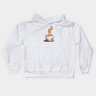 Coffee Smoke Kids Hoodie